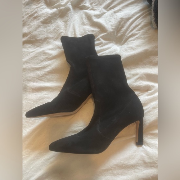 Stuart Weitzman Black Booties - Picture 6 of 9